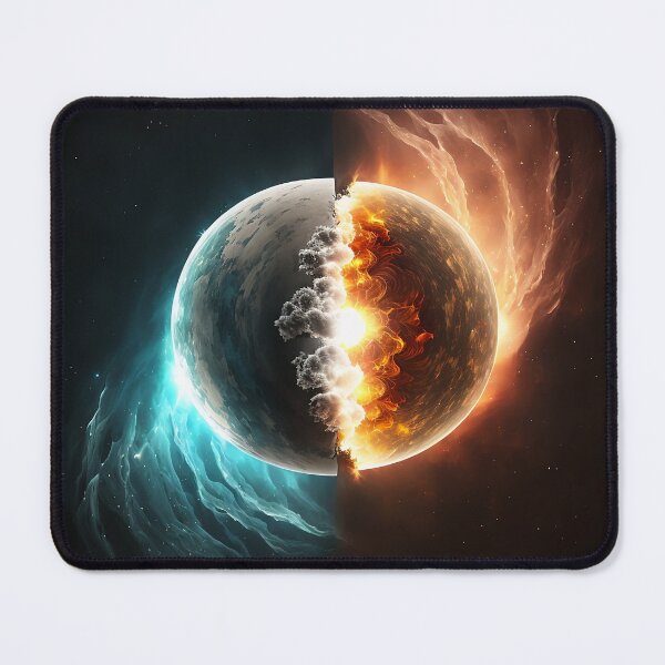 Item preview, Collision of two planets designed and sold by AloneARTS.