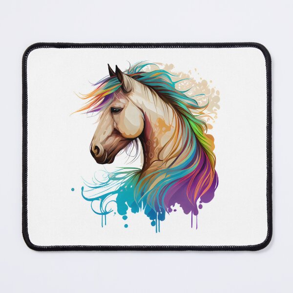 Item preview, Drawn Norwegian Fjord Horse Artwork - Horses 7 designed and sold by MLArtifex.