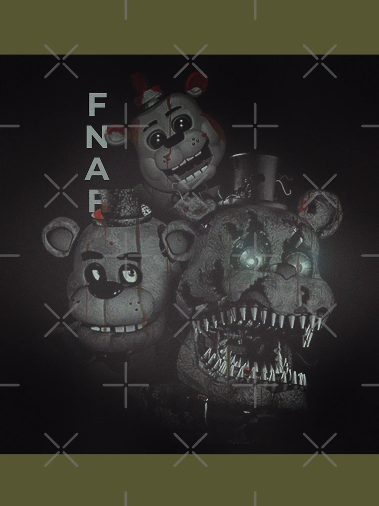 FNAF - Nightmare Fredbear (wallpaper) by SirFreddyFazbear on