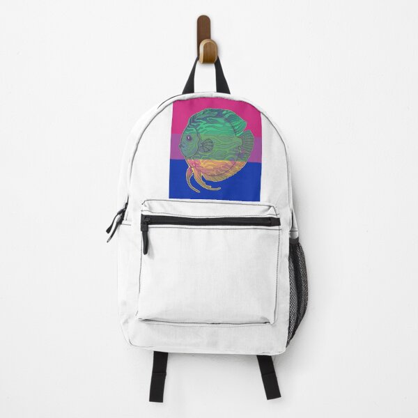 Item preview, Discus fish - King of the aquarium - bisexual colours inverted white designed and sold by Puddmuppy.