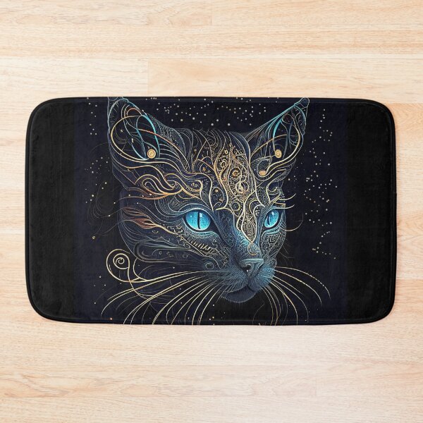 Item preview, mystical cat.By Myshopthings. designed and sold by Myshopthings.