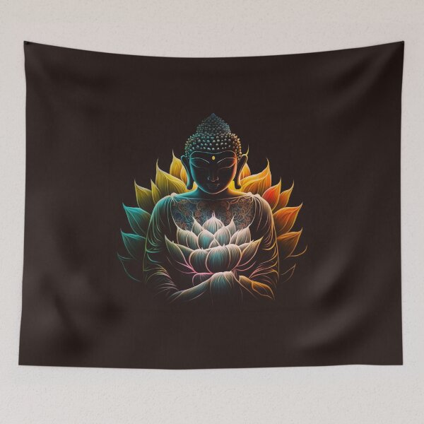 Item preview, Transform Your Space with Our AI Generated Buddha Decor designed and sold by RetComly.