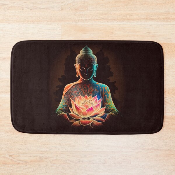 Item preview, Upgrade Your Home with AI Generated Lotos and Buddha Prints designed and sold by RetComly.