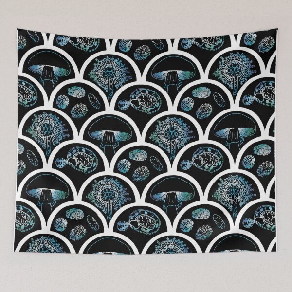 Item preview, Science Print: Fungi Mould Mushroom Spores Yeast designed and sold by LifeScienceLot.
