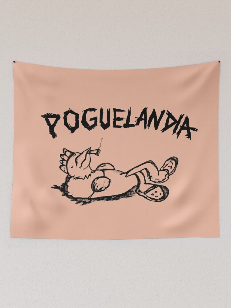 Disover Poguelandia Tapestry