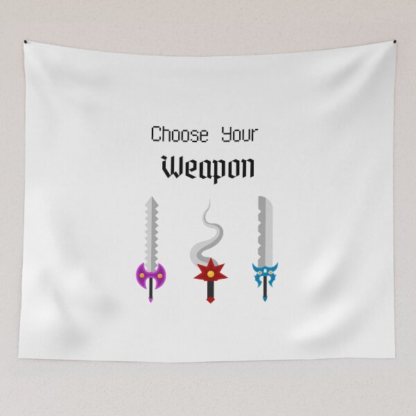 Item preview, Choose your Weapon Fun Blades designed and sold by GamesR4Girls.