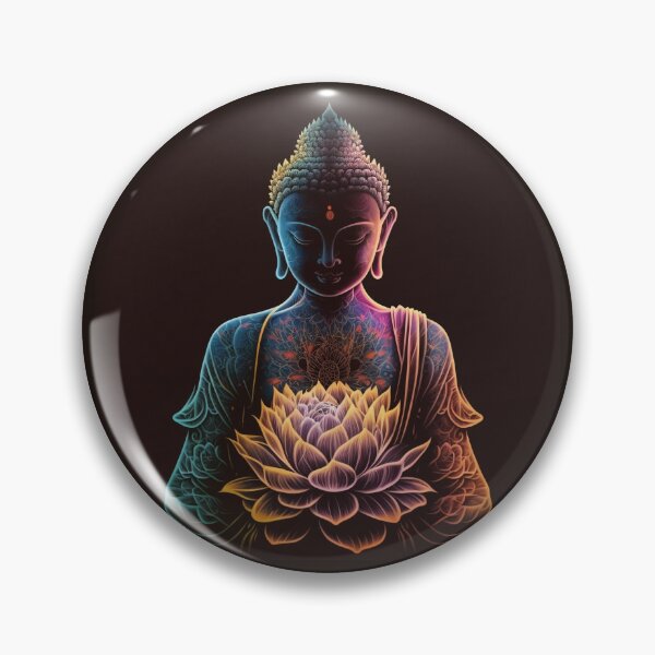 Item preview, Discover the Serenity of AI Generated Buddha Artwork designed and sold by RetComly.