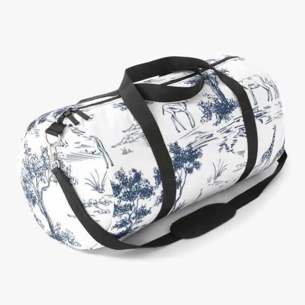 Item preview, African landscape savannah toile de jouy designed and sold by Milatoo.