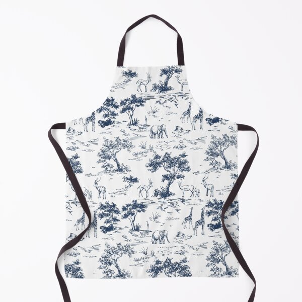 Item preview, African landscape savannah toile de jouy designed and sold by Milatoo.