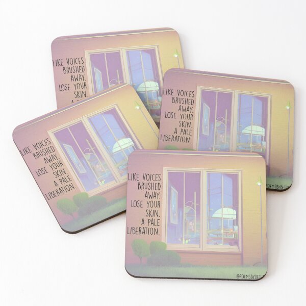 Item preview, like voices brushed away. designed and sold by Bethan Rose Studio.