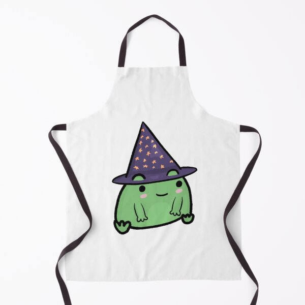 Item preview, magician frog with a wizard hat designed and sold by sticky-turtle.
