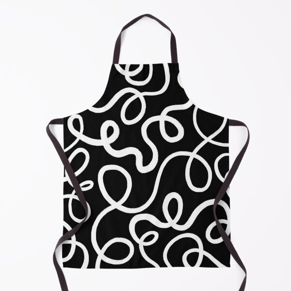 Item preview, Squiggle Pattern, Black and White designed and sold by OneThreeSix.