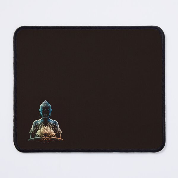 Item preview, Find Harmony with Our AI Generated Lotos and Buddha Image designed and sold by RetComly.