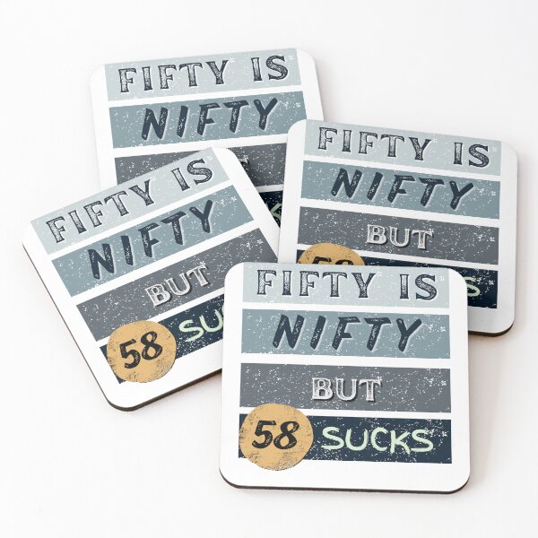 Item preview, 50 is Nifty, but 58? Not so much. designed and sold by AUZANA.