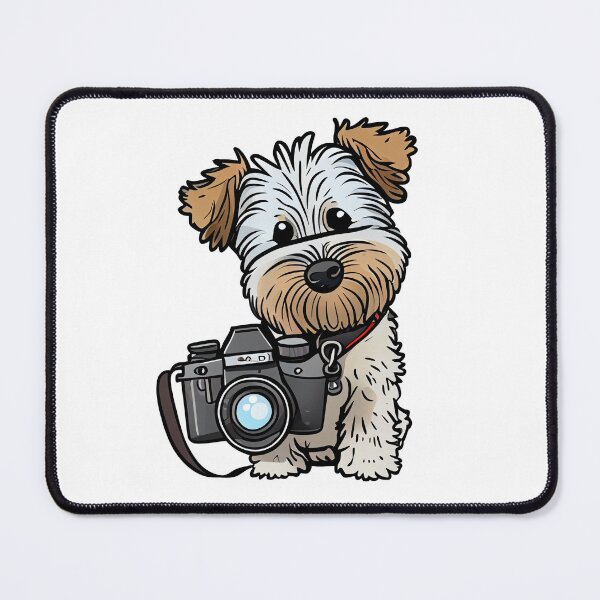 Item preview, dog taking a photo designed and sold by alnamla.