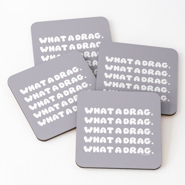 Item preview, What a drag, grey, gray, v3a | @lilsboobthangs designed and sold by lilsboobthangs.