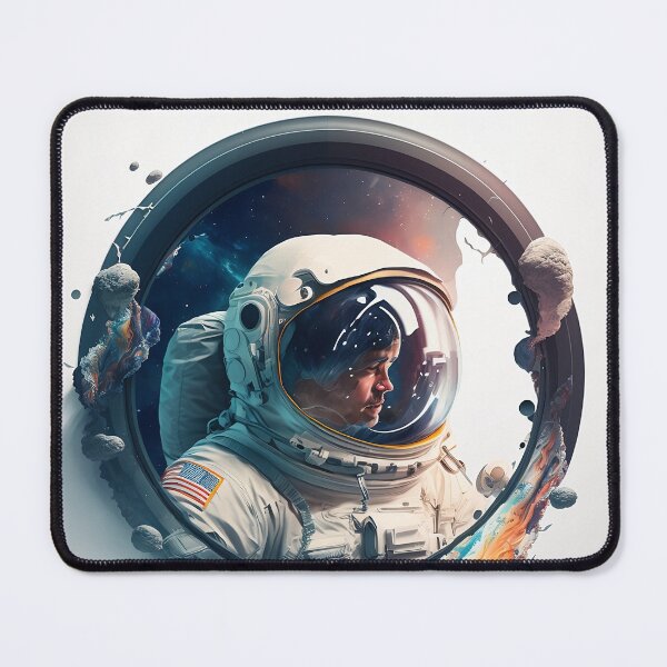 Item preview, Astronaut Portrait - Realistic Composition designed and sold by ByDigitalDream.