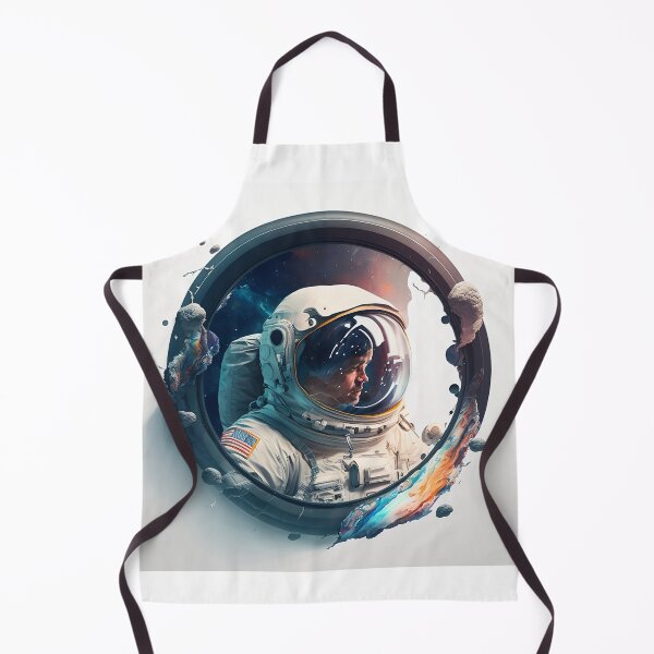 Artikelvorschau, Astronautenporträt – realistische Komposition entworfen und verkauft von ByDigitalDream.