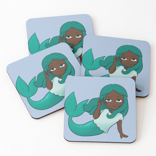 Item preview, Teal Mermaid - Variation 3 designed and sold by RoseActress.