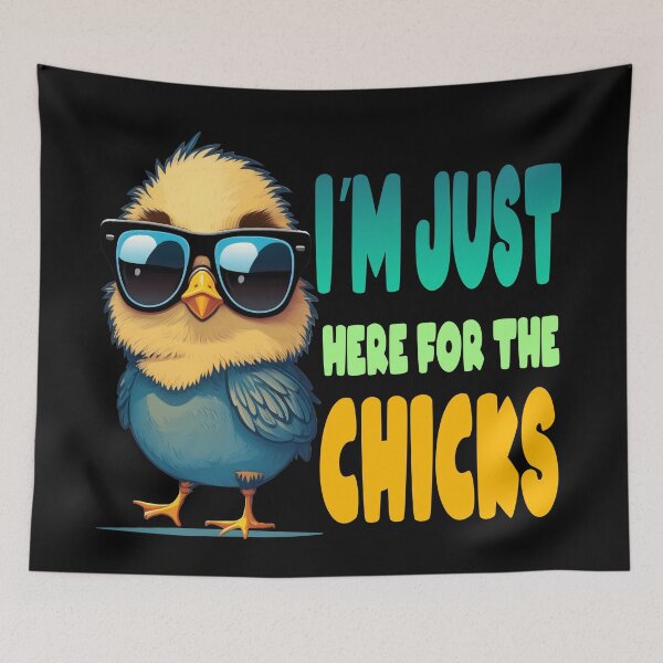 Item preview, Copy of Im Just Here For The Chicks Cute Easter Design designed and sold by Animal-ink.