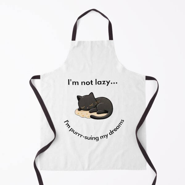 Item preview, Im not Lazy Black Cat Design designed and sold by RingSenev.