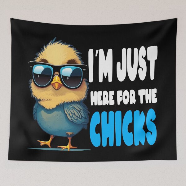Item preview, Copy of Im Just Here For The Chicks Cute Easter Design designed and sold by Animal-ink.