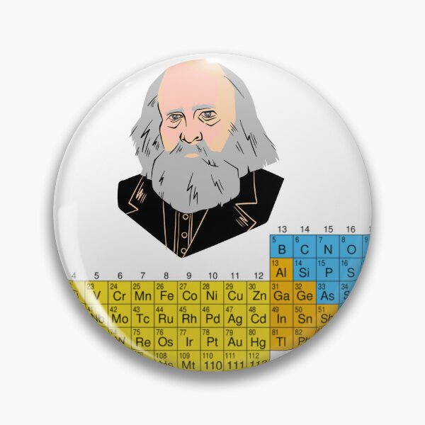 Item preview, Dmitri Mendeleev designed and sold by SaraB515.