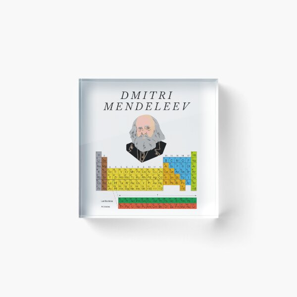 Item preview, Dmitri Mendeleev designed and sold by SaraB515.