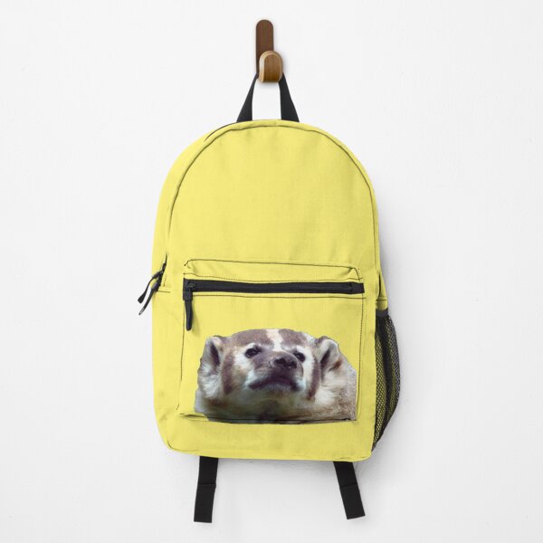 Item preview, Fred the American Badger (yellow background) designed and sold by PowerfulPhotos.