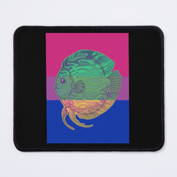 Item preview, Discus fish - King of the aquarium - bisexual colours inverted Black designed and sold by Puddmuppy.