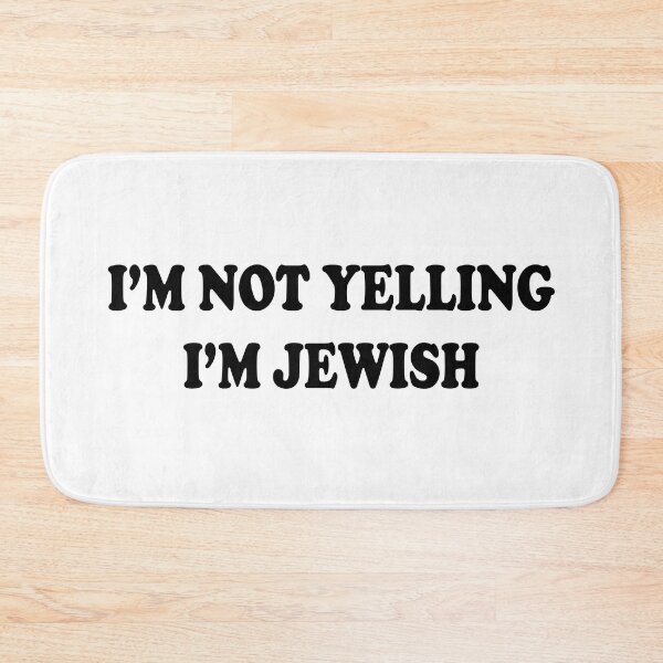 Item preview, I’m Not Yelling, I’m Jewish designed and sold by Moonfy.