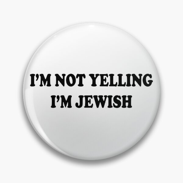 Item preview, I’m Not Yelling, I’m Jewish designed and sold by Moonfy.