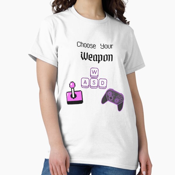 Item preview, Choose Your Weapon Gamer Edition designed and sold by GamesR4Girls.