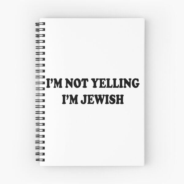 Item preview, I’m Not Yelling, I’m Jewish designed and sold by Moonfy.