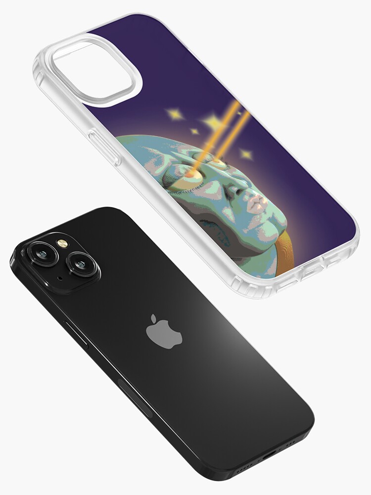 Squidward in Space with Laser Eyes iPhone Case for Sale by JinglesArt