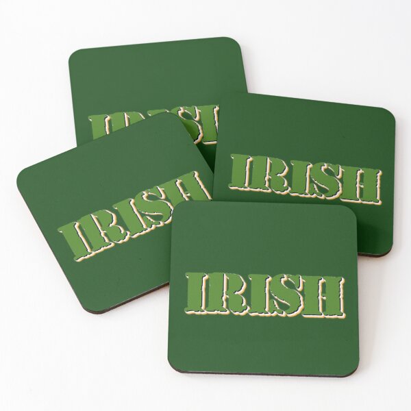Item preview, IRISH Stencil Green Ireland Saint Patrick's Day design designed and sold by ModSupporters.