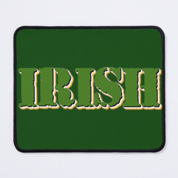 Item preview, IRISH Stencil Green Ireland Saint Patrick's Day design designed and sold by ModSupporters.