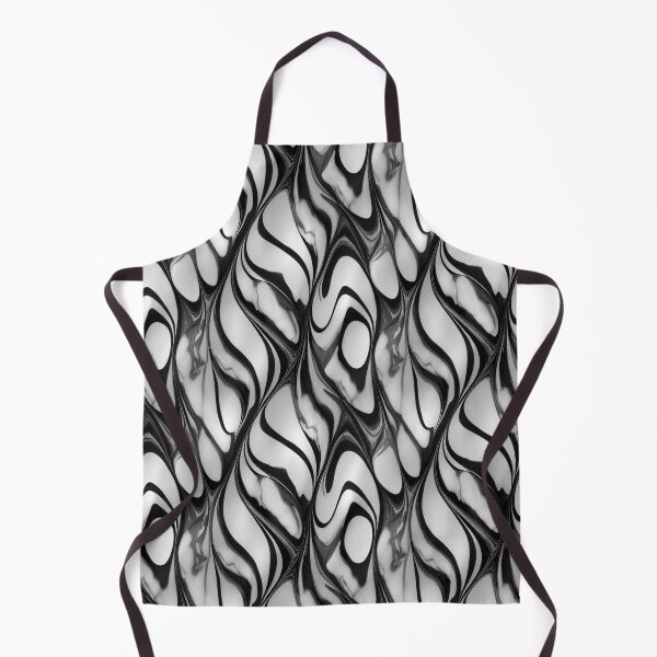 Aperçu de l'œuvre Monochrome Marbling - Black & White Marbled Pattern créée et vendue par Fine Prints.