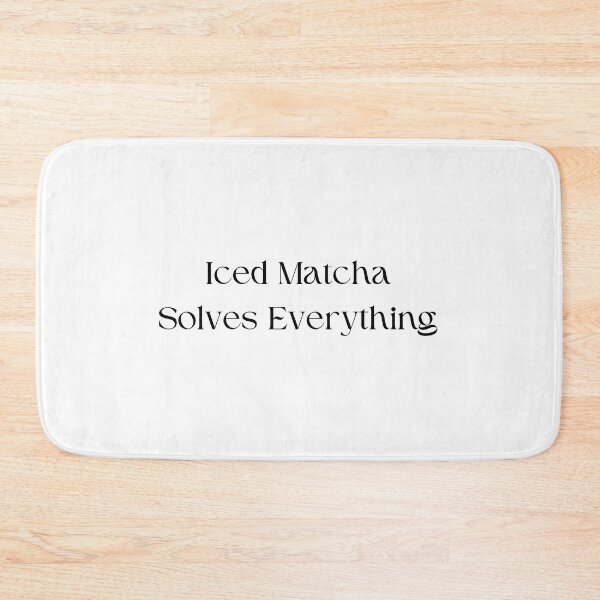 Item preview, Iced Matcha Solves Everything designed and sold by erion-store.