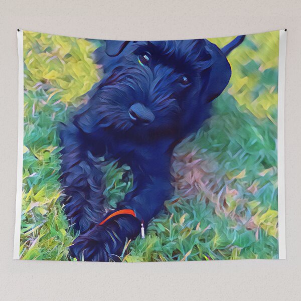 Item preview,  Affenpinscher Dog Summer Park Print designed and sold by TheWildFlix.