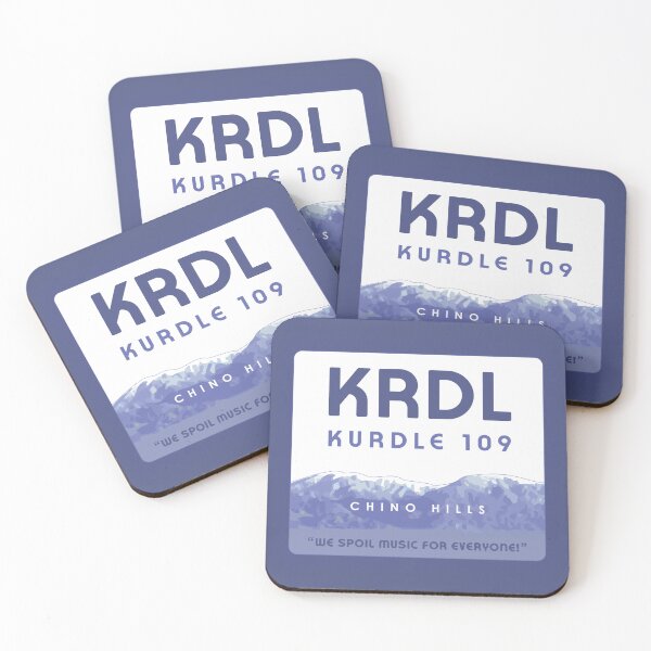 Item preview, Songs for the Deaf KRDL Kurdle 109 Chino Hills Radio Station Logo designed and sold by vulpesantiquus.