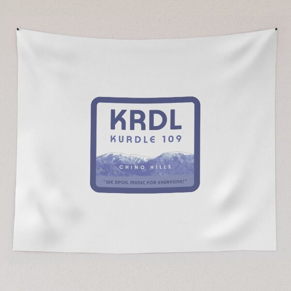 Item preview, Songs for the Deaf KRDL Kurdle 109 Chino Hills Radio Station Logo designed and sold by vulpesantiquus.