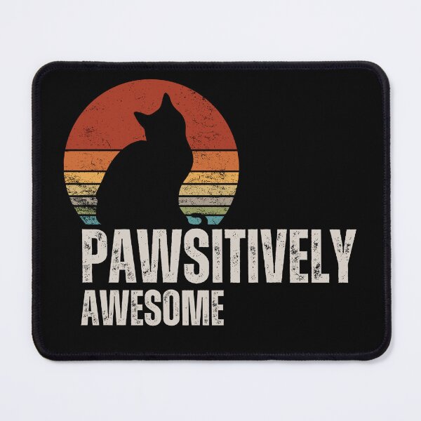 Item preview, Cat puns - Pawsitively Awesome designed and sold by Bluecat93.