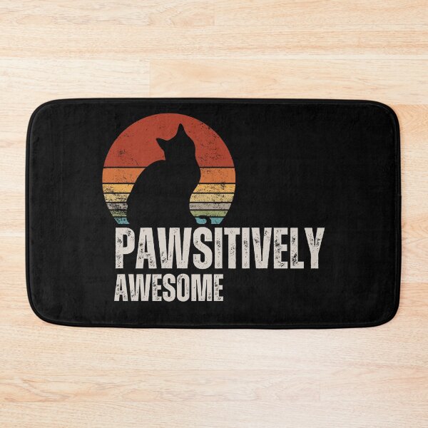 Item preview, Cat puns - Pawsitively Awesome designed and sold by Bluecat93.