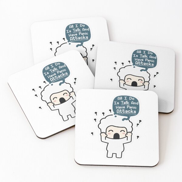 Item preview, All I Do Is Talk And Have Panic Attacks designed and sold by StylishDesigns_ByJohn.