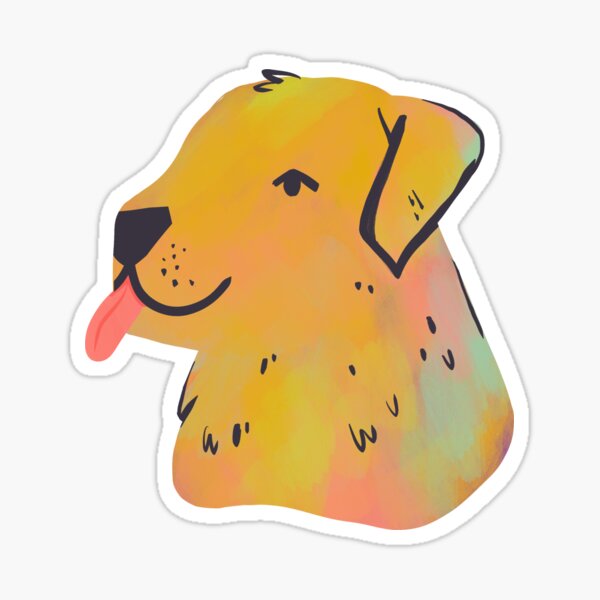 Cheeky lab Sticker