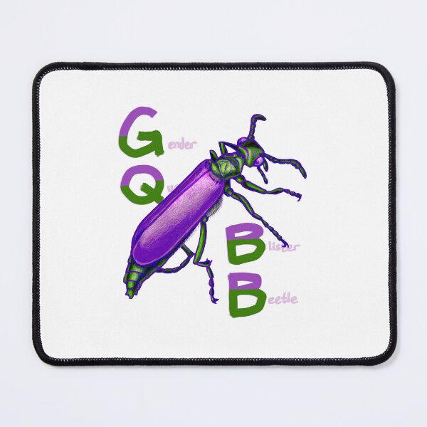 Item preview, Pride Bug Blister Beetle designed and sold by Elaine T.
