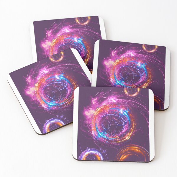 Item preview, Neon Circles Galaxy Style designed and sold by CAlShawamrah.