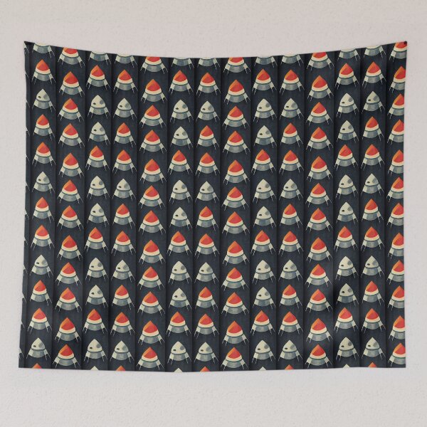Item preview, Rocket Capsule Launch Pattern designed and sold by Alex Seiti Hamada.