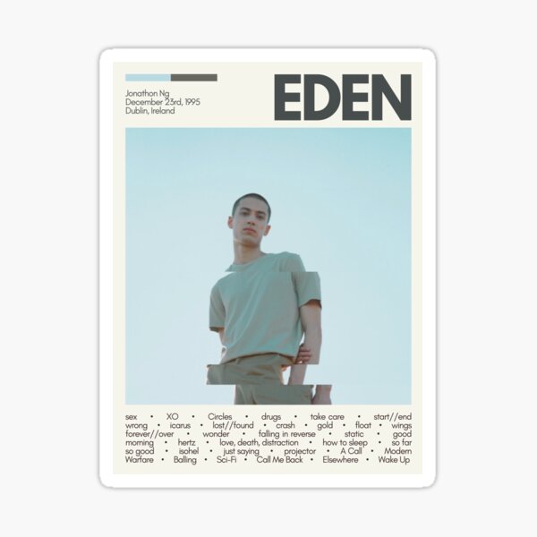 Item preview, EDEN Mid Century Modern Poster Print designed and sold by maddiemercer.
